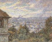 Luce, Maximilien Paris Seen From Montmartre oil painting